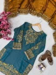 ✨ Frendy Silk Embroidered Readymade Suit Set ✨ - Image 2