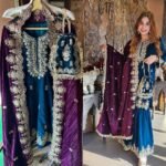 Exclusive Velvet Embroidered Suit Set – Fully Stitched with Sequence Work & Designer Lace Dupatta (Free Shipping)