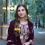 Velvet Embroidered Suit Set with Palazzo & Dupatta – Ready to Wear