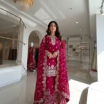 Pure GMY Silk Heavy Embroidered Suit Set with Palazzo & Cutwork Dupatta – Ready to Wear