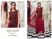 ALZOHAIB Pakistani Concept Cotton Suit Set with Heavy Patch Work & Chiffon Dupatta – New Launch (Free Shipping) - Image 2