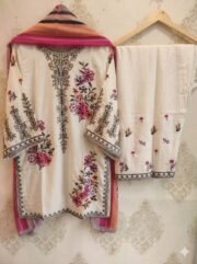 Viral Afghani Farshi Set in Pure Viscose Rayon with Heavy Embroidery & Muslin Dupatta – Ready to Wear - Image 2
