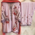 Viral Afghani Farshi Set in Pure Viscose Rayon with Heavy Embroidery & Muslin Dupatta – Ready to Wear